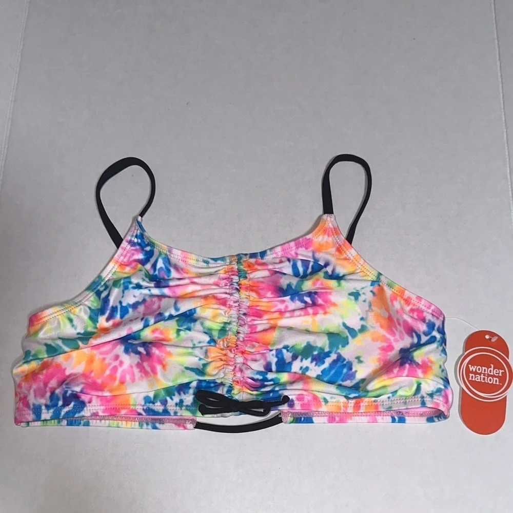 Wonder Nation Kids Colorful Tie-Dye Bikini Size-XXL-18